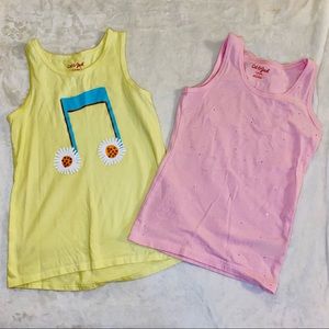 Girls size S6/6x, 3 tank bundle.